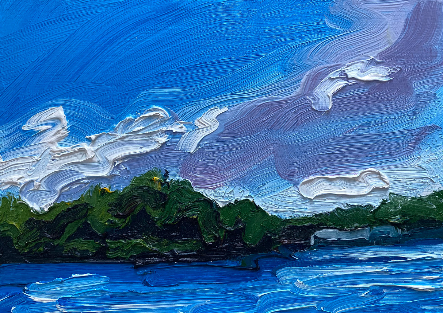 Clouds Sweeping Across