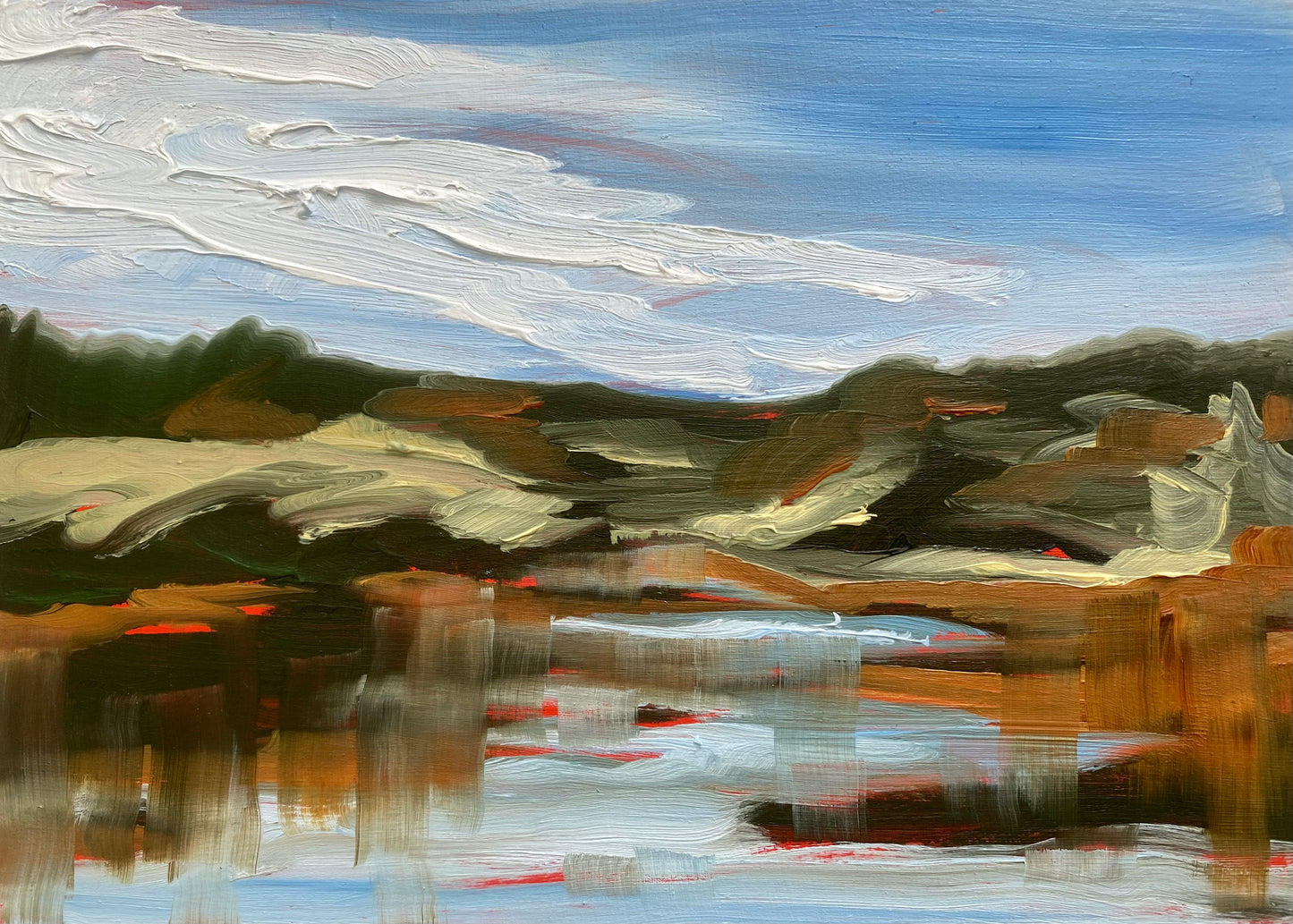 Hillside Reflections